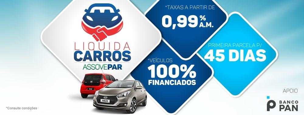 Maior Feirão do Sul do Brasil, Liquida Carros Assovepar começa nesta terça-feira (22)