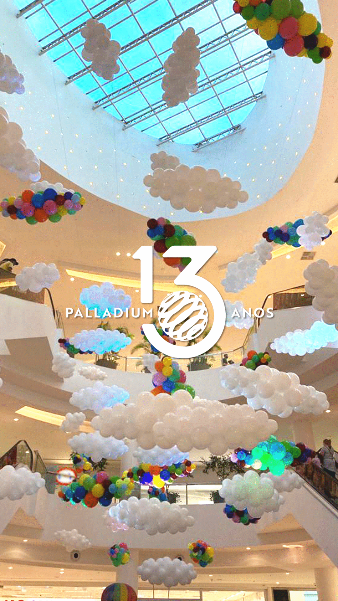 Palladium completa 13 anos com ação para clientes e lojistas