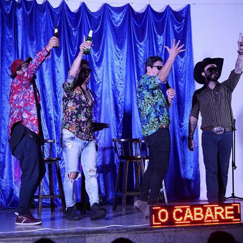 Curitiba recebe show de humor "O Cabaré" neste sábado