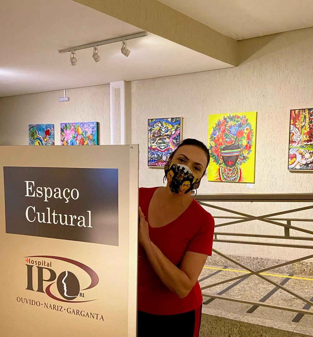 Espaço Cultural IPO, recebe a exposição "Retrospectiva" da artista multimídia Katia Velo