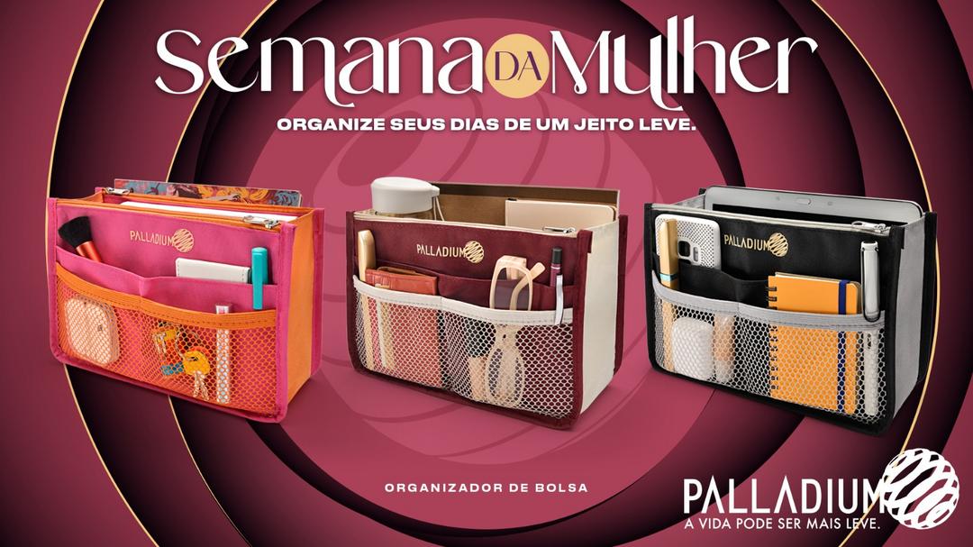 Palladium Curitiba presenteia mulheres com exclusivo organizador de bolsas