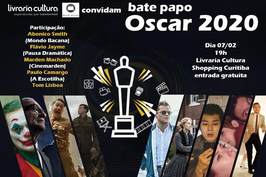 Críticos de cinema comentam indicações do Oscar 2020 na Livraria Cultura