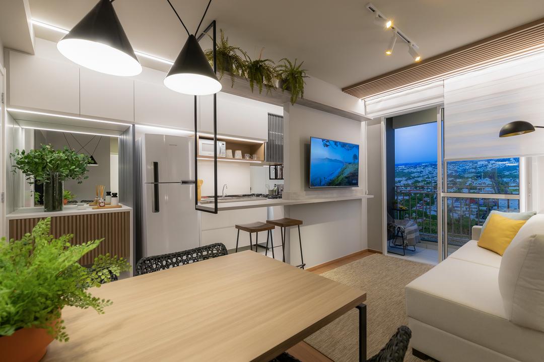 Apartamentos compactos: veja como aproveitar pequenos espaços