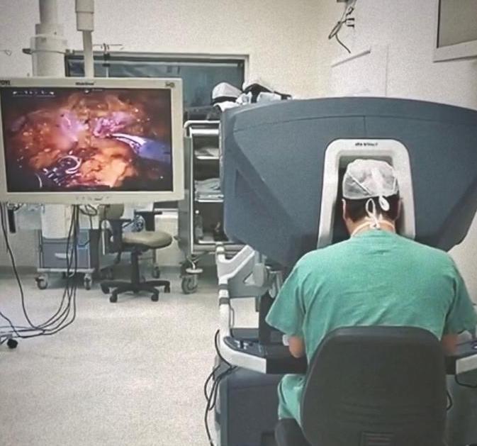 Cirurgia robótica no combate ao câncer de próstata