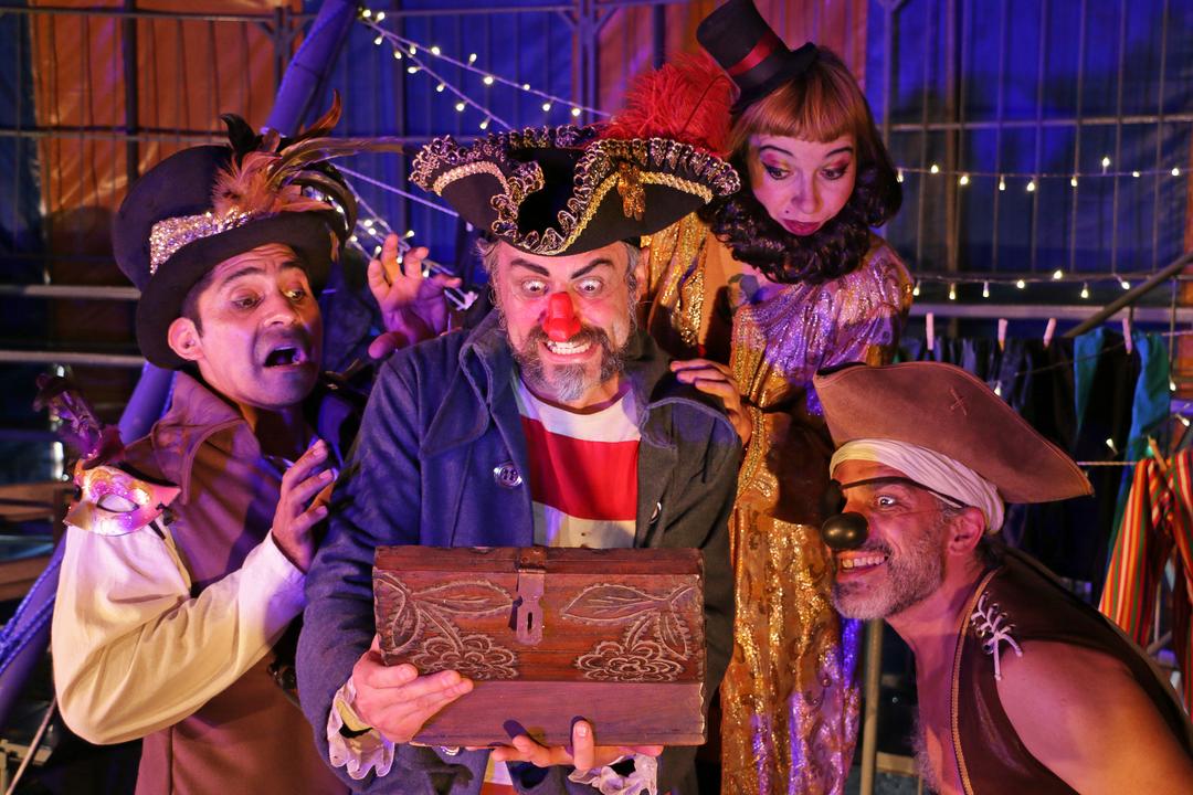 “O Tesouro do Pirata Zulmiro”: espetáculo circense com estreia em janeiro revive lenda curitibana