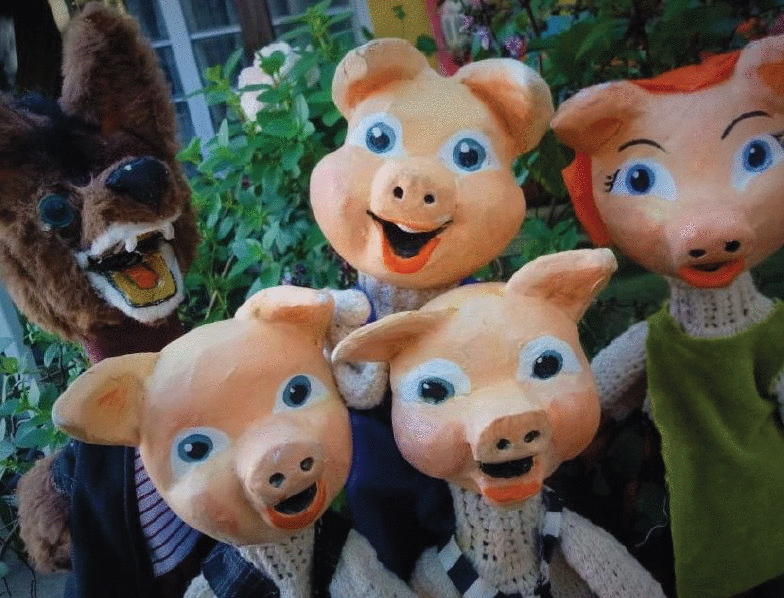 "Os Três Porquinhos" fecha programação infantil de agosto no Espaço Faz de Conta do Shopping Estação