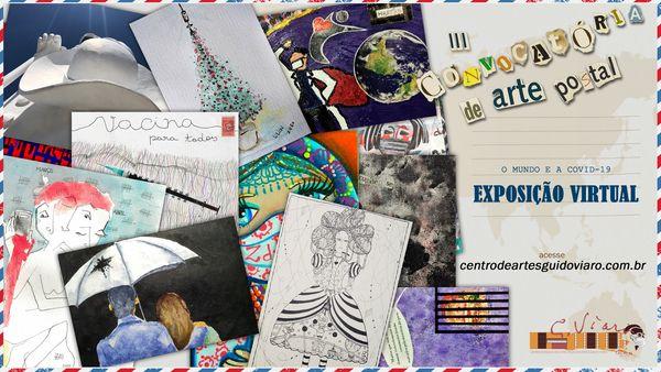 Centro Estadual de Capacitação em Artes Guido Viaro, inaugura exposição virtual de Arte Postal.