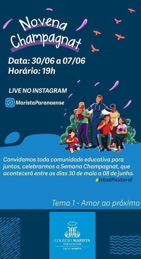 Missa on-line celebra a Semana Champagnat