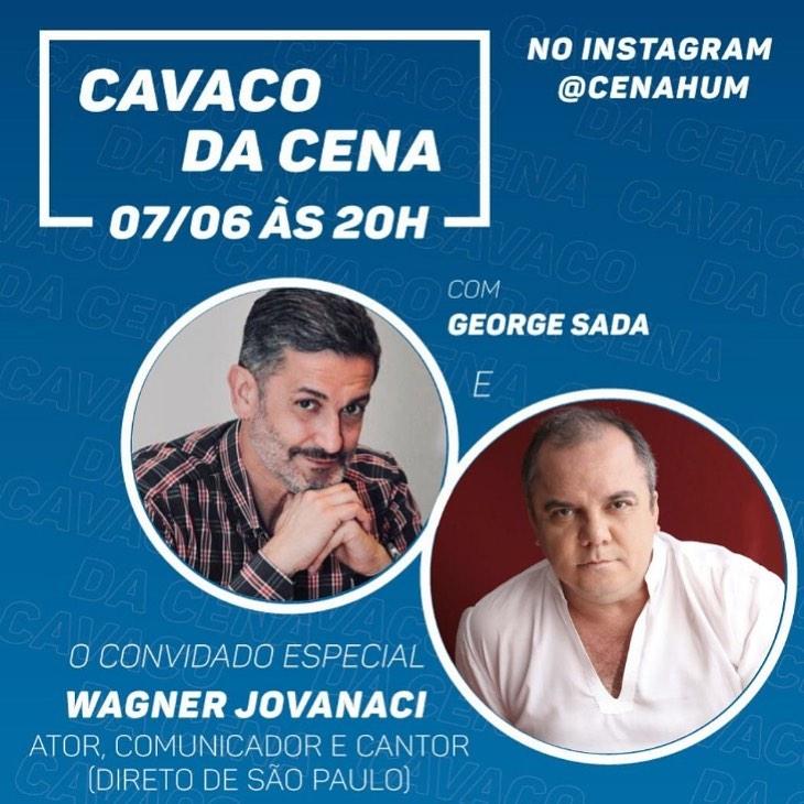 Ator Wagner Jovanaci participa do Cavaco da Cena