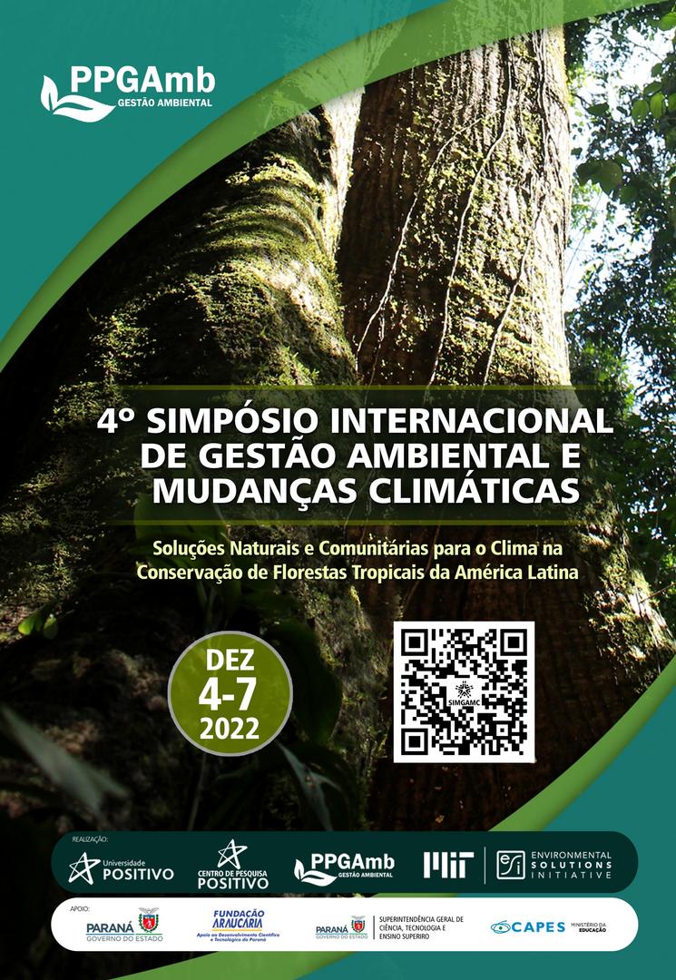 Curitiba sedia Simpósio Internacional de Gestão Ambiental e Mudanças Climáticas