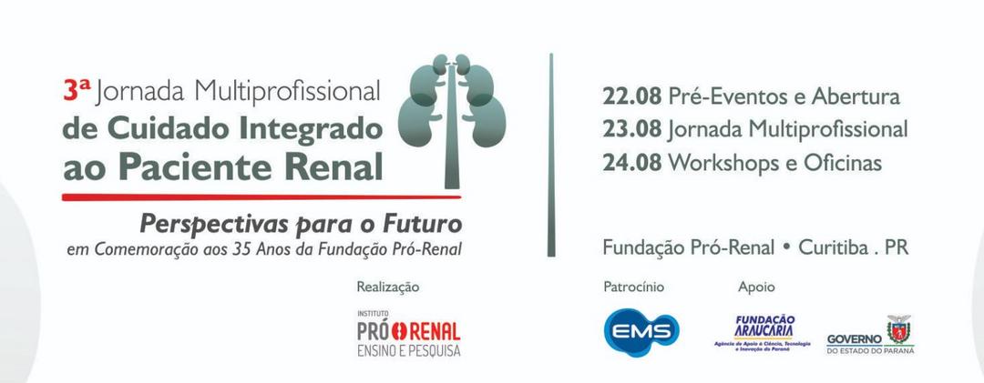 Fundação Pró-Renal promove 3ª jornada de cuidado ao paciente renal