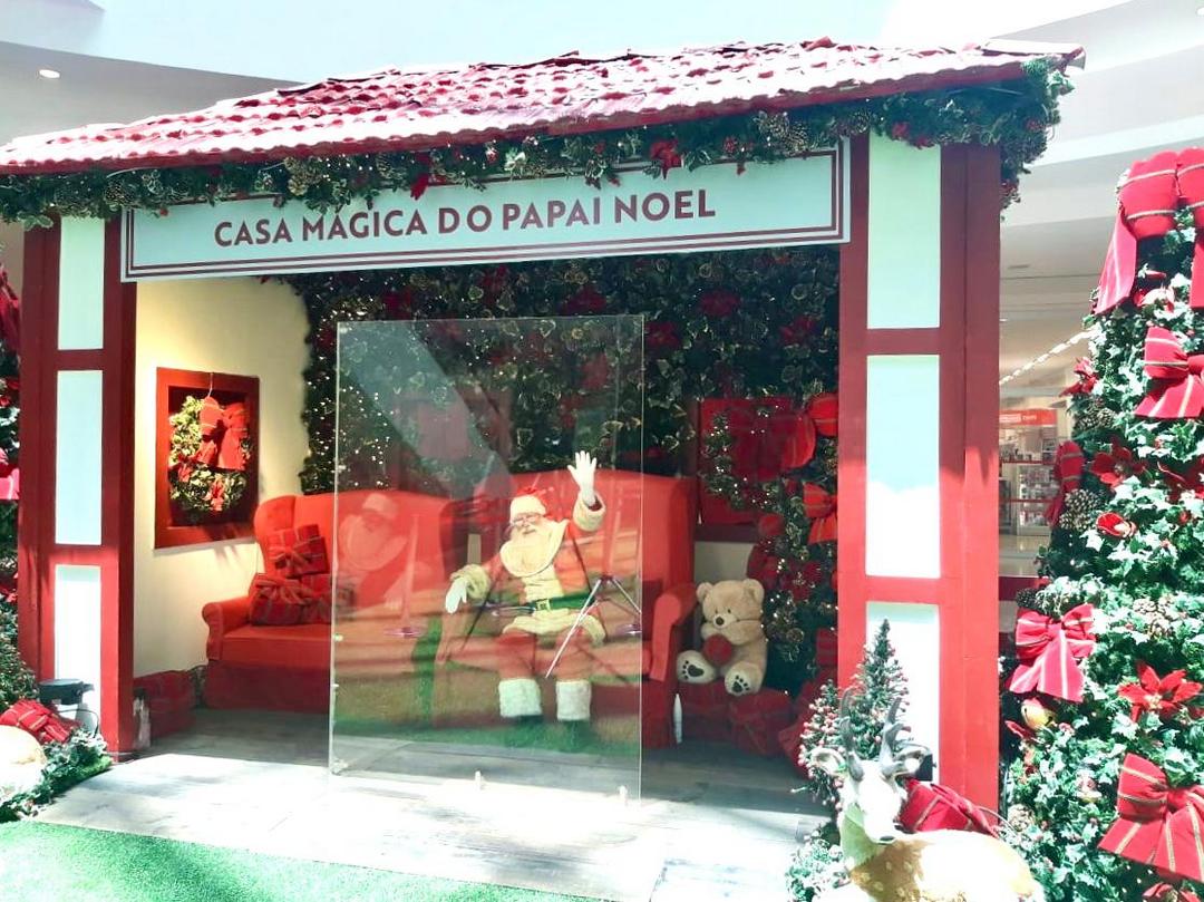 Com "Casa Mágica do Papai Noel", Palladium Curitiba é o primeiro shopping a inaugurar decoração de Natal