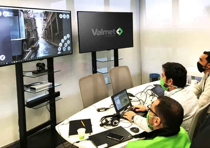 Valmet realiza primeiro levantamento de campo virtual