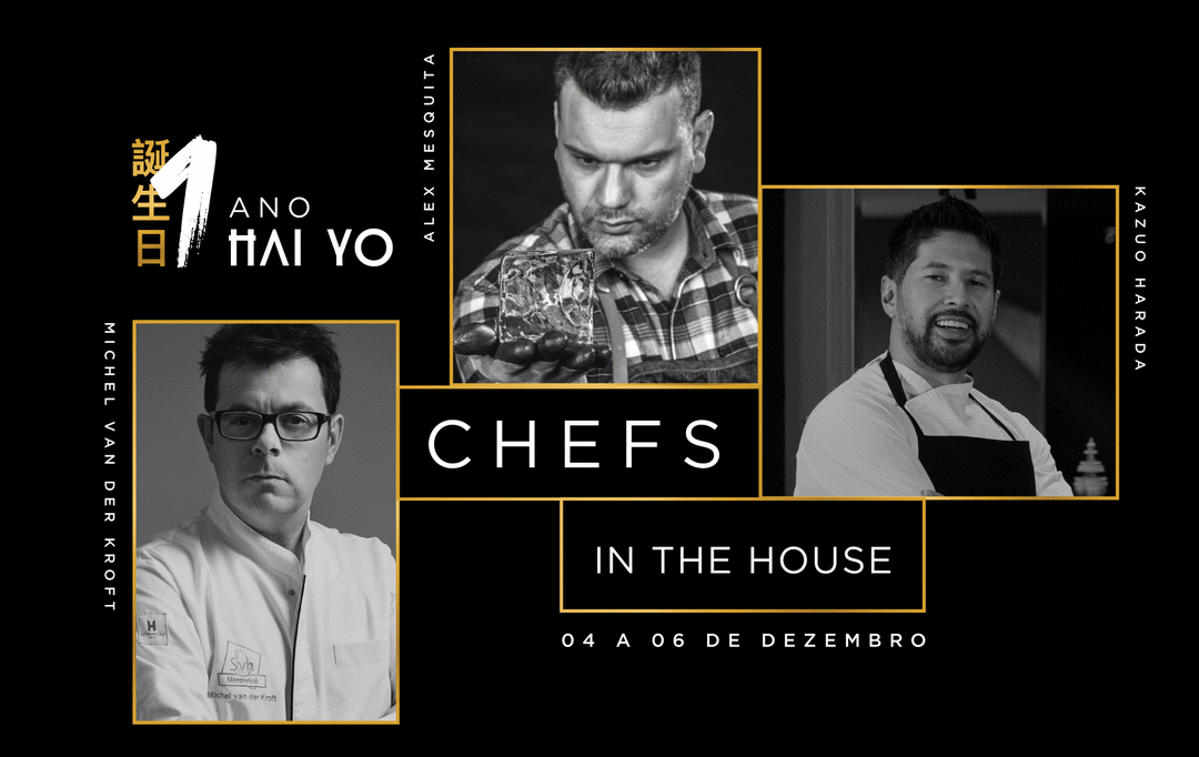 HAI YO comemora 1 ano com edição especial do Chefs in the House